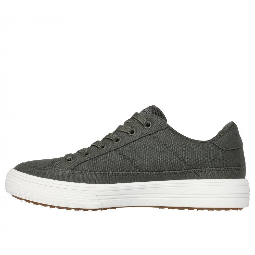 Zapatillas Hombre ArchFitArcade Meet Ya There Oliva Skechers-3
