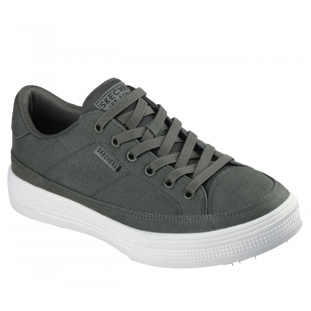 Zapatillas Hombre ArchFitArcade Meet Ya There Oliva Skechers-4