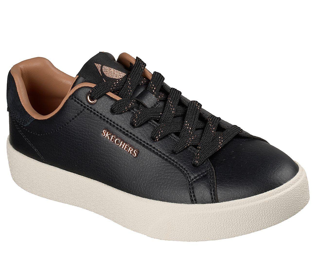 Zapatillas Skechers Mujer Belmont Alluring Charm Negro-4