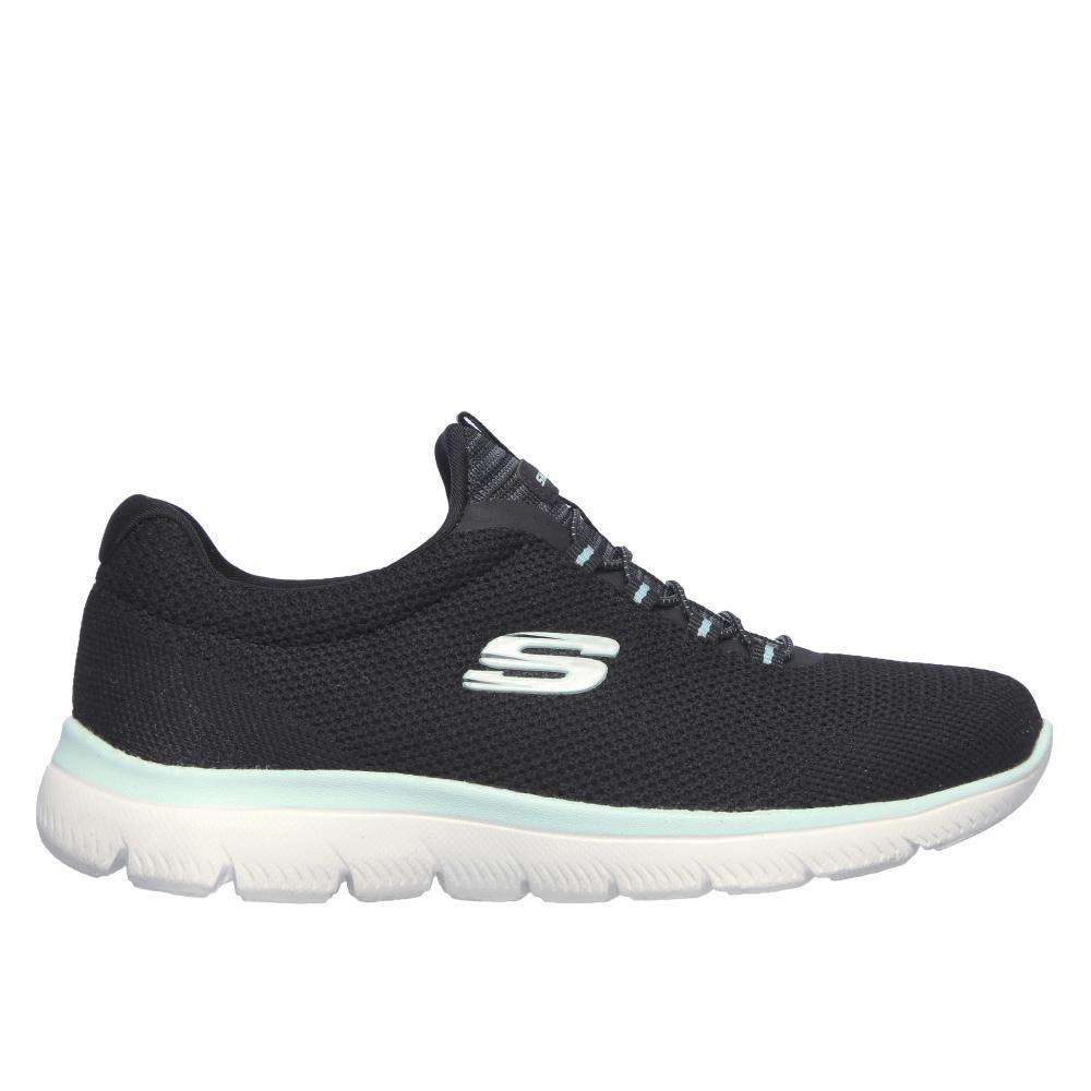 Zapatilla Mujer Summits Cool Classic Negro Skechers-0