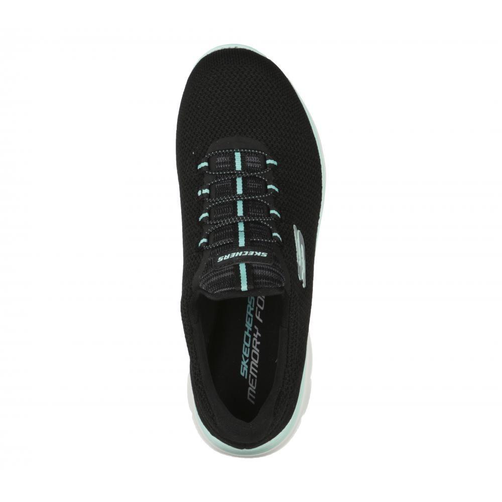 Zapatilla Mujer Summits Cool Classic Negro Skechers-2