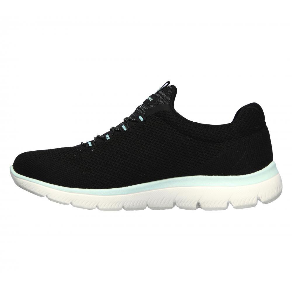 Zapatilla Mujer Summits Cool Classic Negro Skechers-4