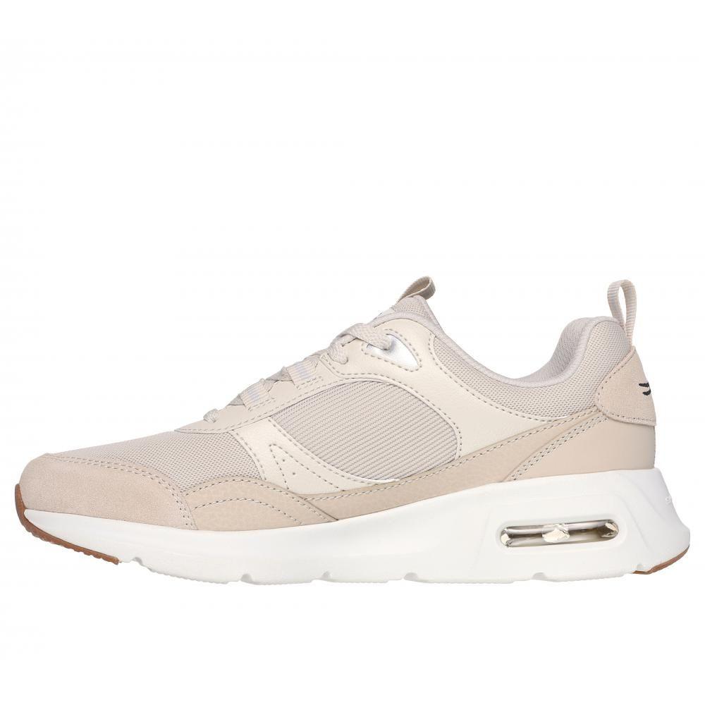 Zapatilla Mujer Skech-Air Court Cool Avenue Beige Skechers -3