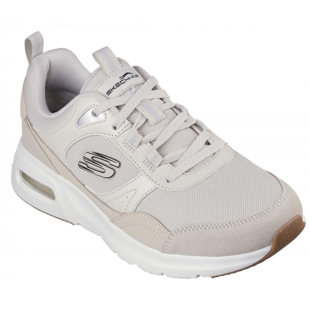 Zapatilla Mujer Skech-Air Court Cool Avenue Beige Skechers -4
