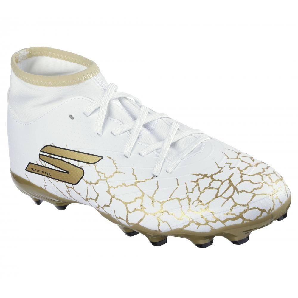 Zapatilla Infantil Jr Youth FgHigh Blanco Skechers-4