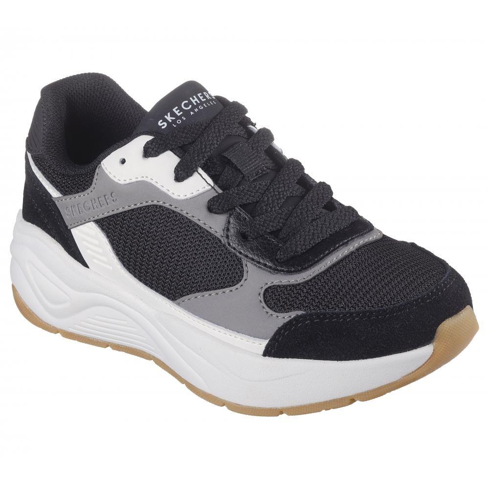 Zapatilla Niño Nova Jogger Chroma Classic Negro Skechers-4