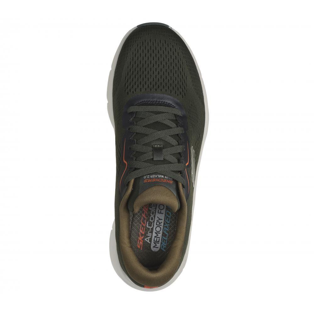 Zapatilla Hombre D'Lux Walker 2.0 Negro Skechers-1