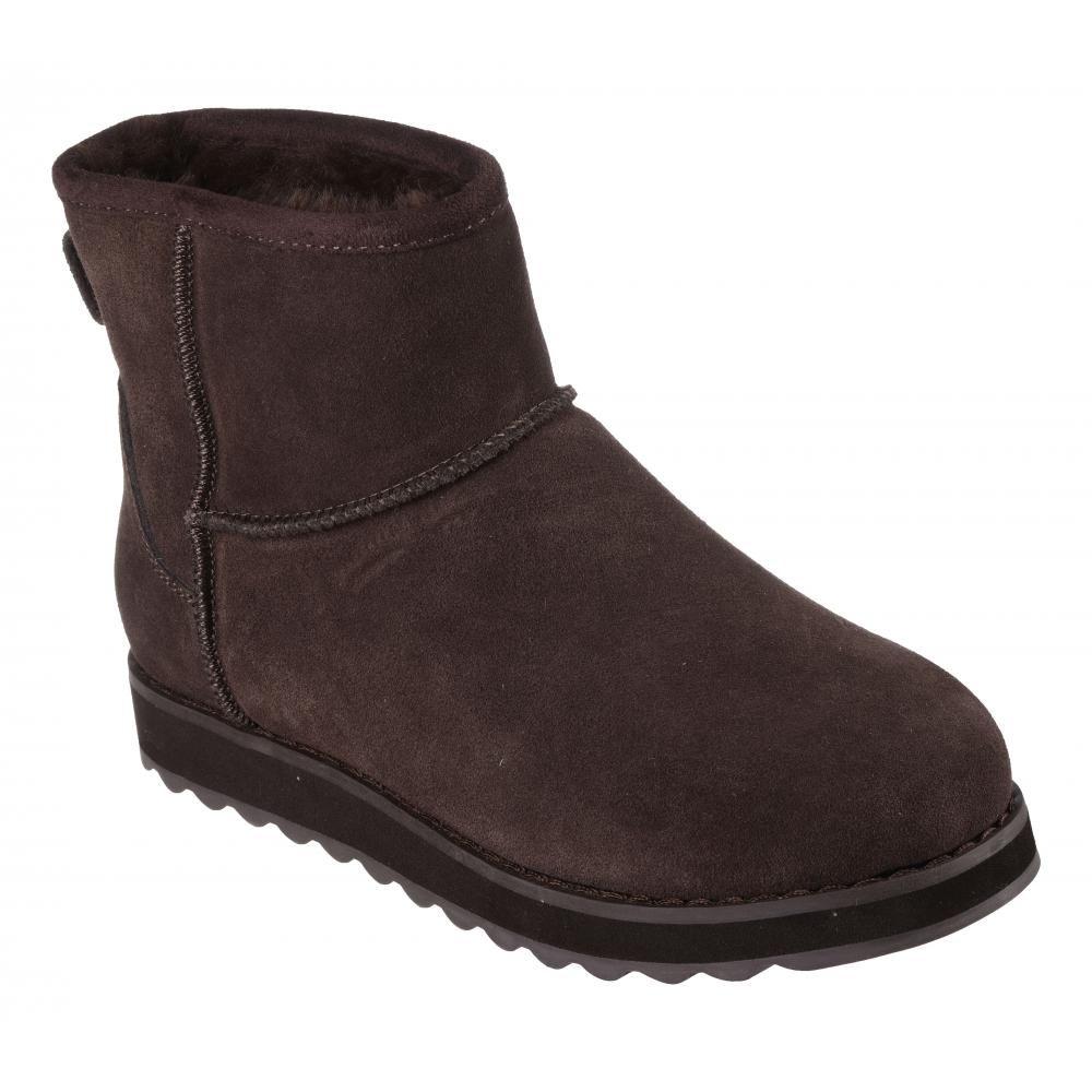 Botín Mujer Keepsakes 2,0 Café  Skechers-3