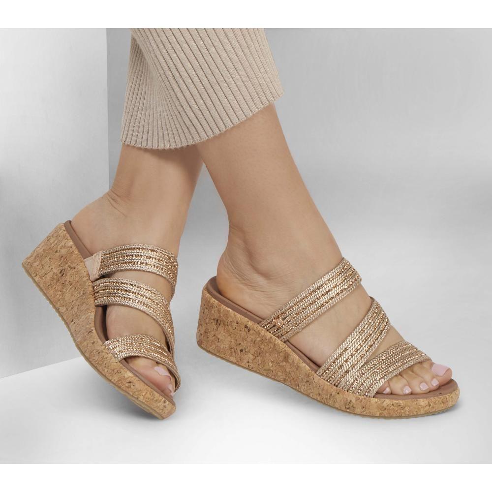Sandalia Mujer Arch Fit Beverlee Always Clas Rosado Skechers-1