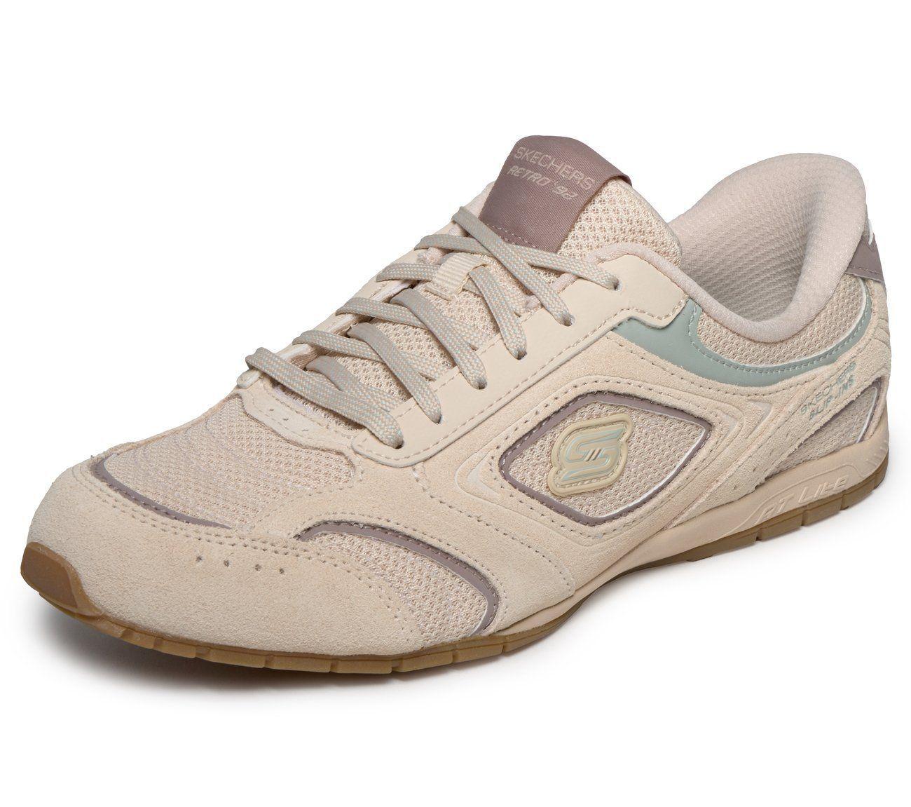 Zapatillas Mujer Slip-ins Retro Lite Beige Skechers-4