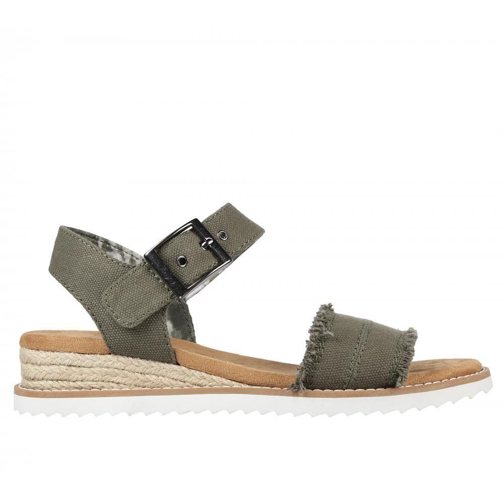 Sandalia Mujer Desert Kiss Adobe Princess Verde Skechers-0