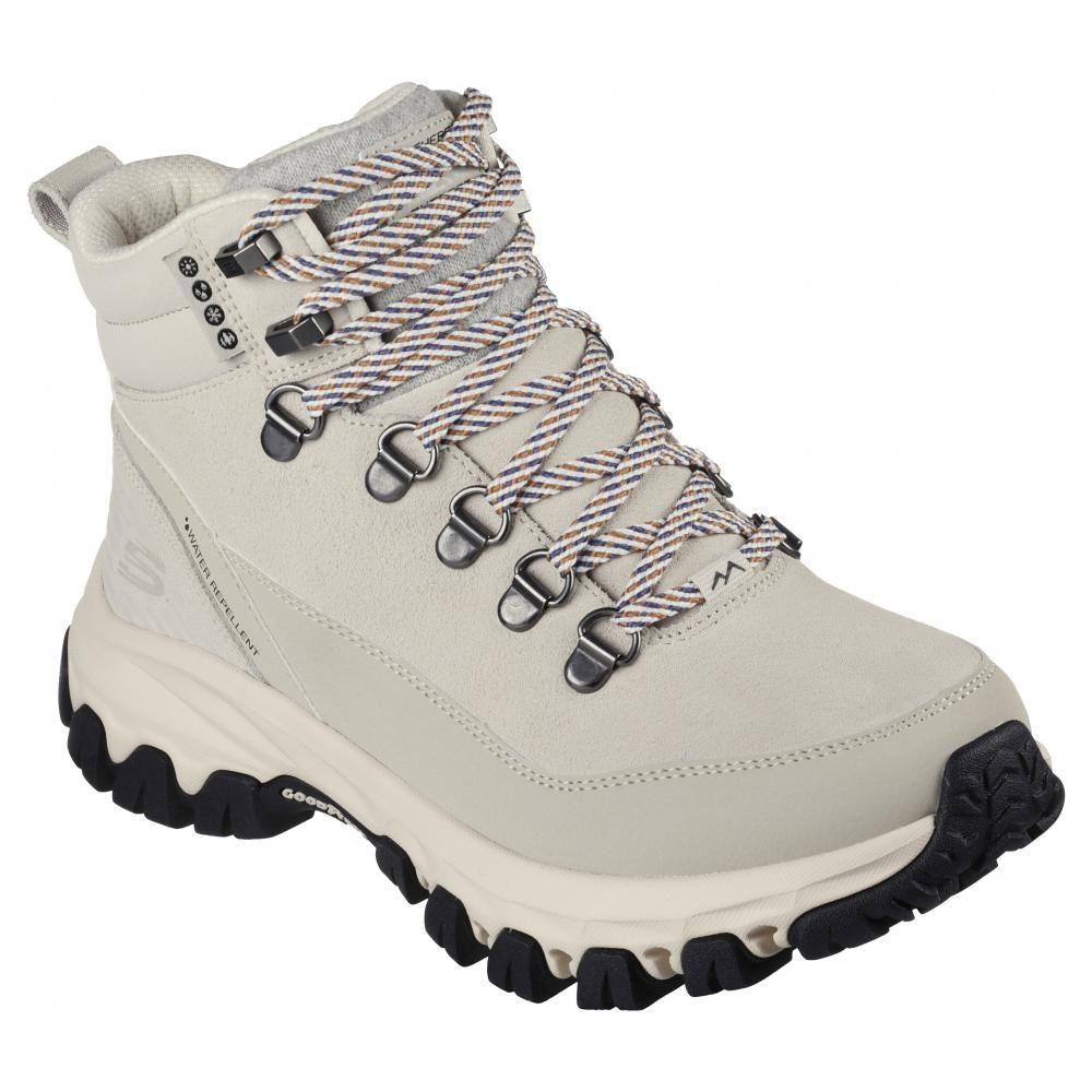 Botín Mujer Edgemont High Profile Beige Skechers-4