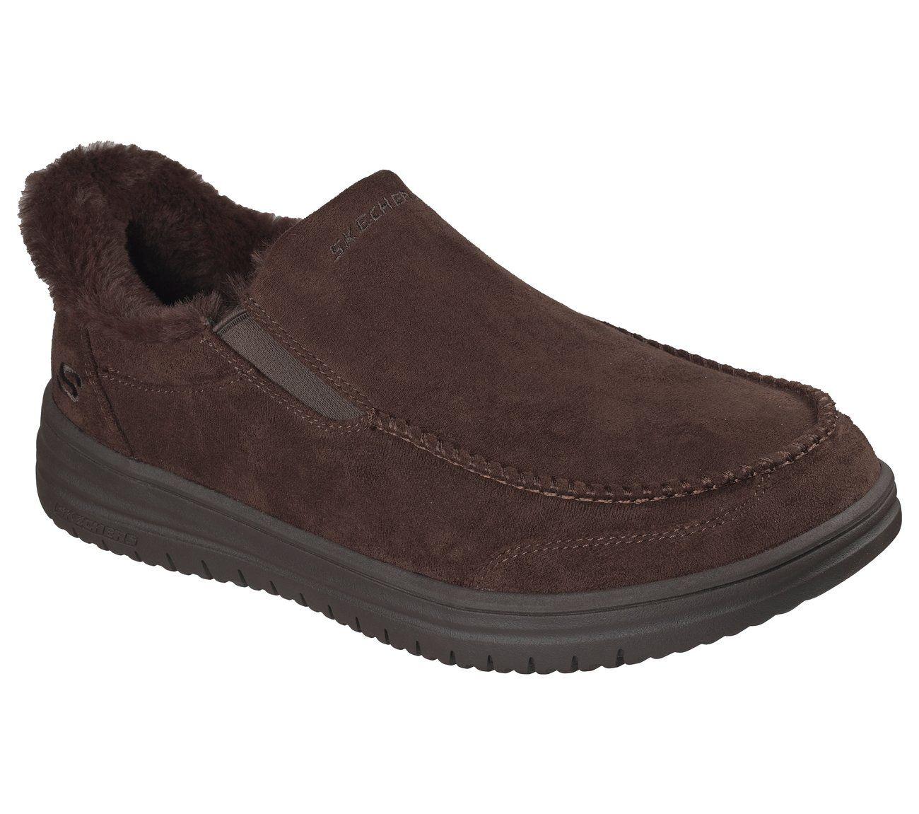 Zapatos Hombre Slip-ins Murette Scofield Café CH Skechers-3
