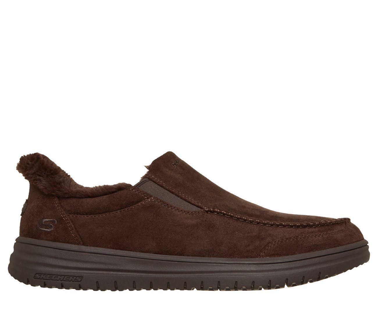 Zapatos Hombre Slip-ins Murette Scofield Café CH Skechers-0