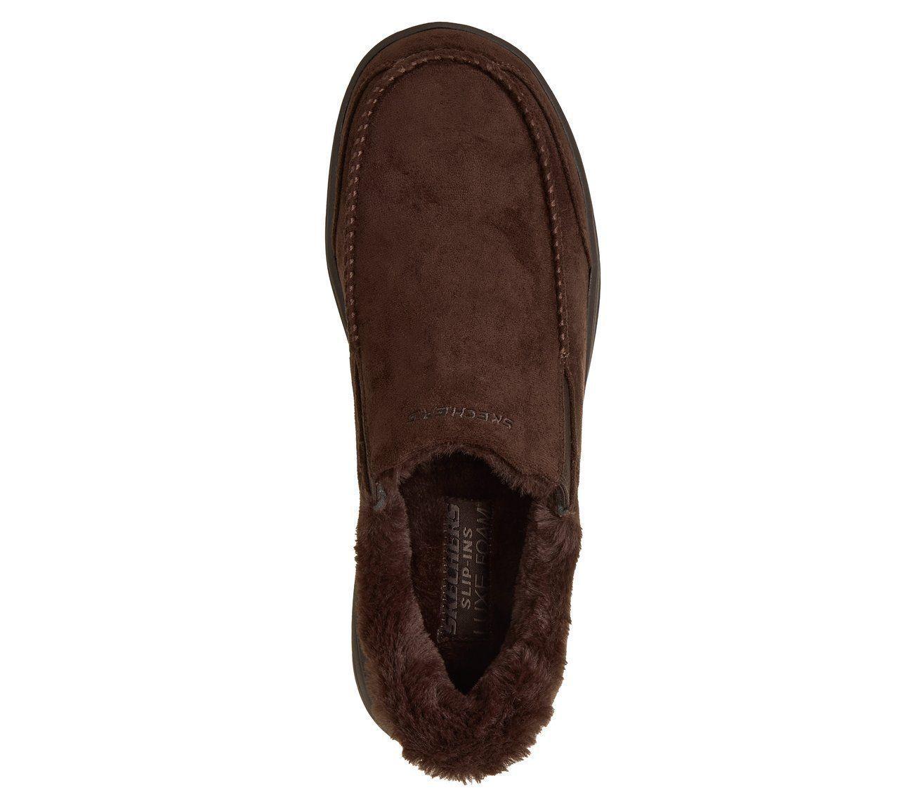 Zapatos Hombre Slip-ins Murette Scofield Café CH Skechers-1