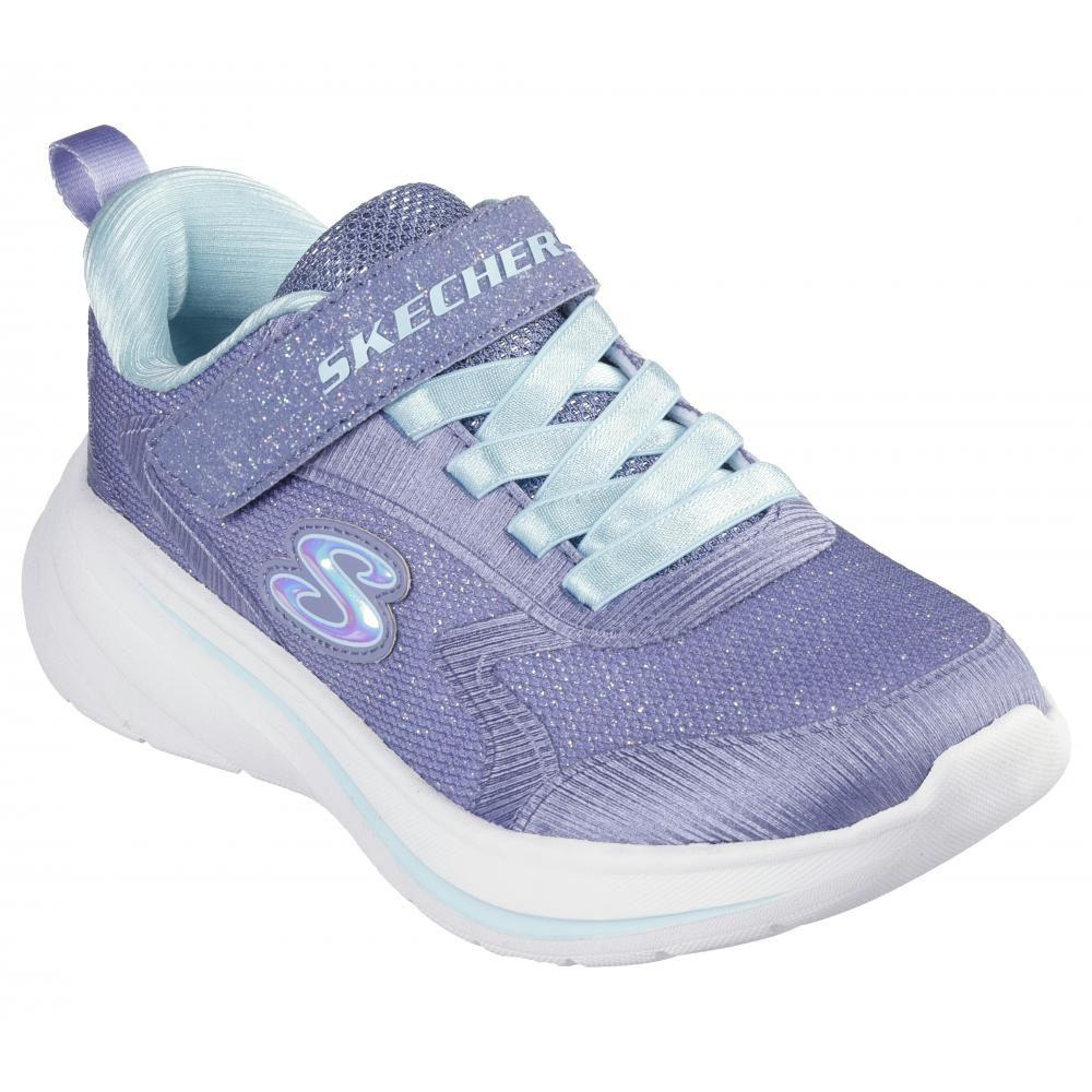 Zapatilla Niña Wave 92 Azul Skechers-4