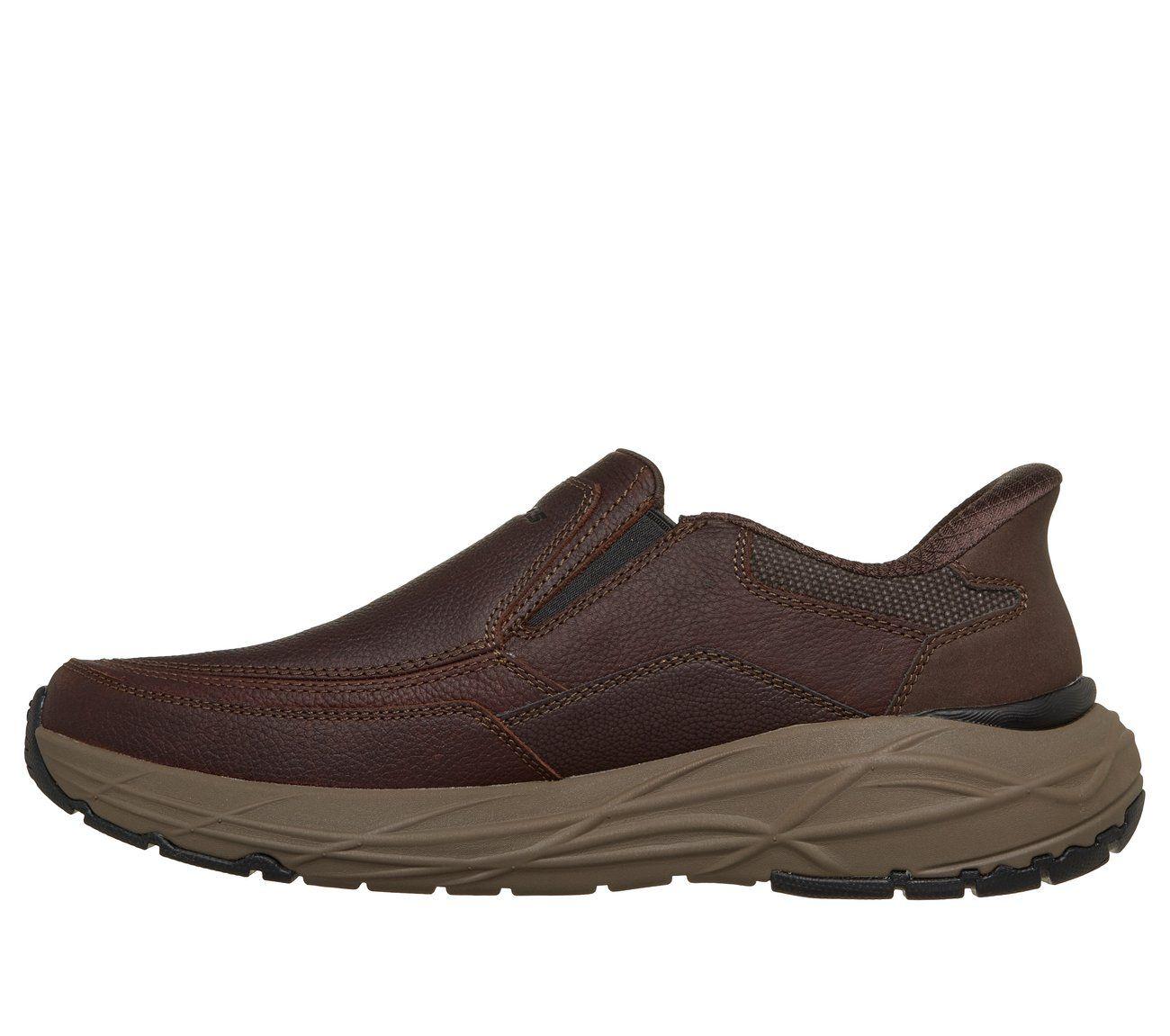 Zapatos Hombre Slip-ins Arch Fit Maverick Café O Skechers-5