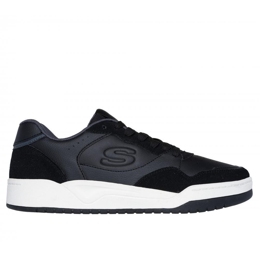 Zapatilla Hombre Koopa Volley Low Lifestyle Negro Skechers-0