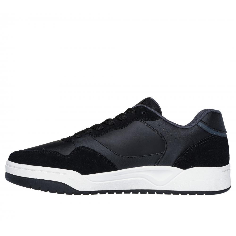 Zapatilla Hombre Koopa Volley Low Lifestyle Negro Skechers-3