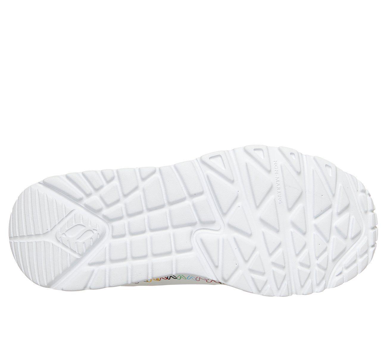 Zapatillas Niña Uno Lite Heart Craze Blanco Skechers-2