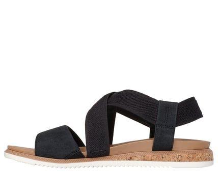 Sandalia Mujer Desest Kiss Low Negro BLK Skechers-4