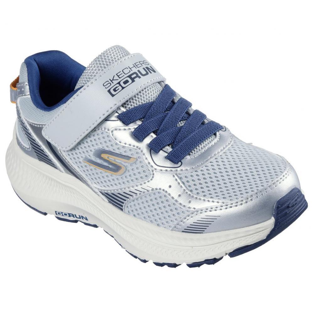 Zapatillas Niño Go Run Consistent 2.0 Plateado Skechers-3