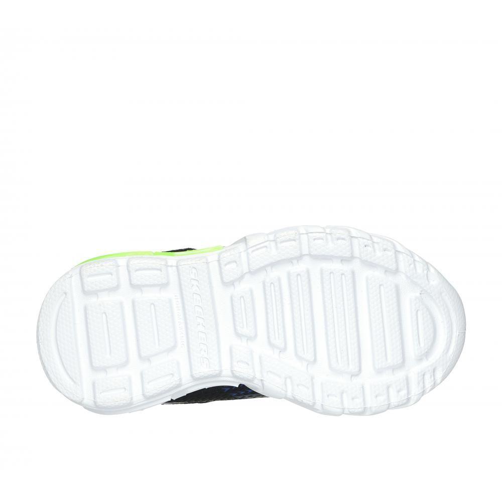 Zapatilla Niño Flex-Glow Bolt  Negro Skechers-2
