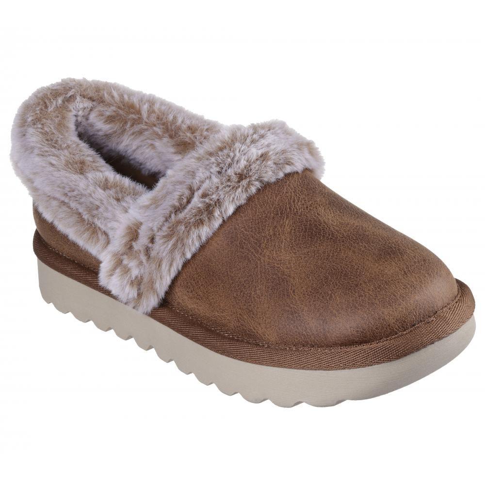 Zapatilla Mujer Cozy Up Café Skechers-4