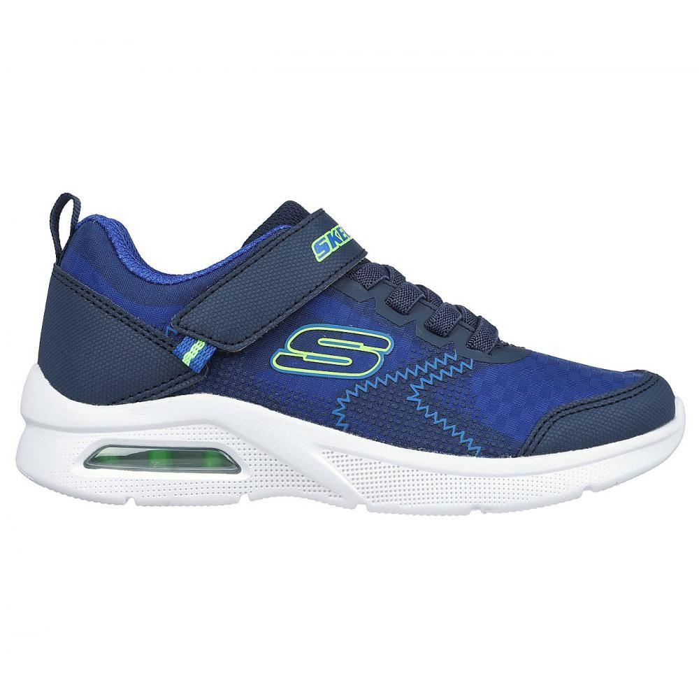 Zapatilla Niño Microspec Max Azul Skechers-0