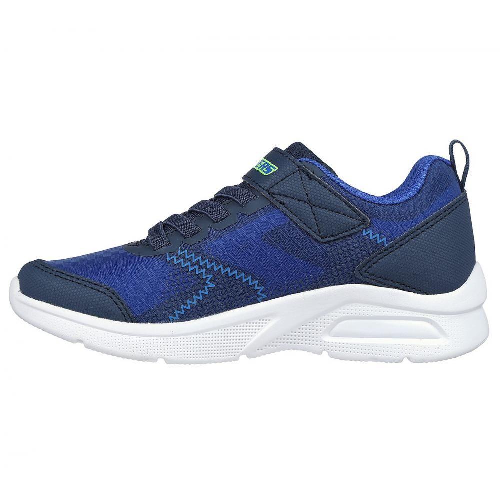 Zapatilla Niño Microspec Max Azul Skechers-3