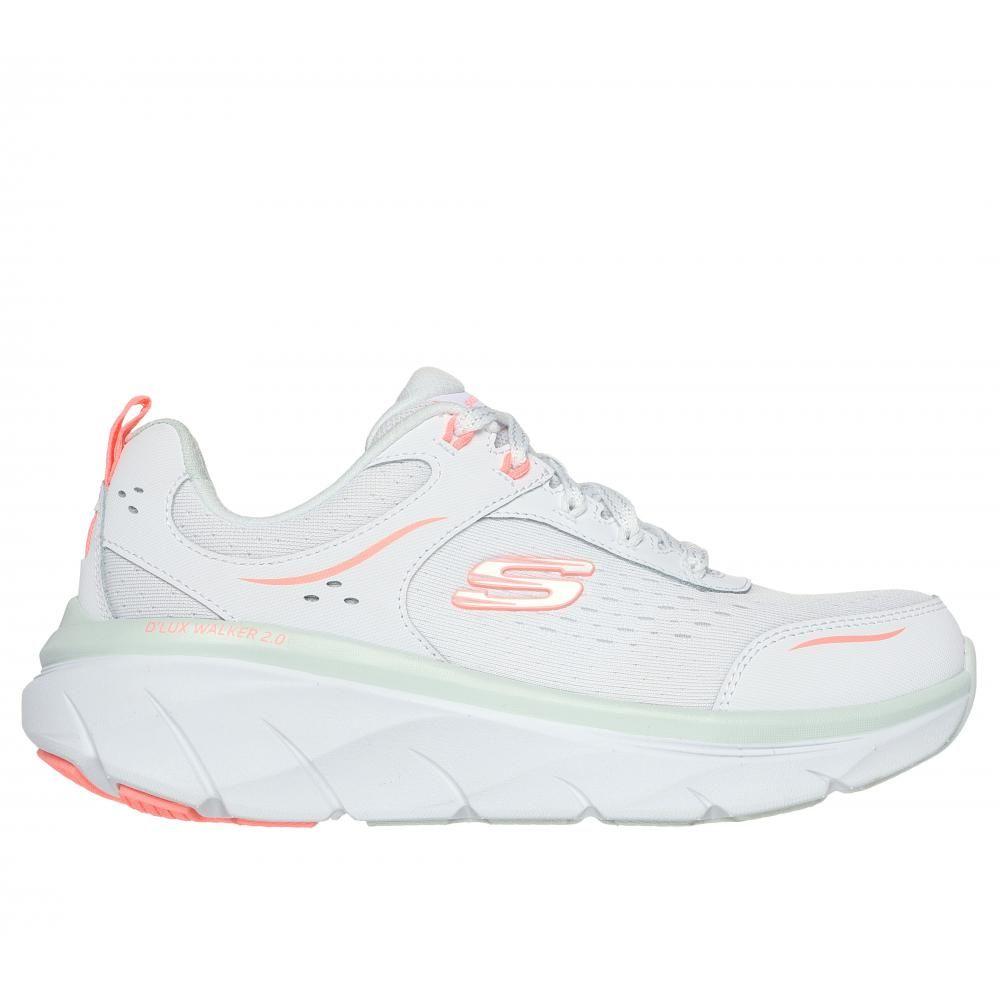 Zapatilla Mujer D'Lux Walker 2.0 Daisy Doll Blanco Skechers-0