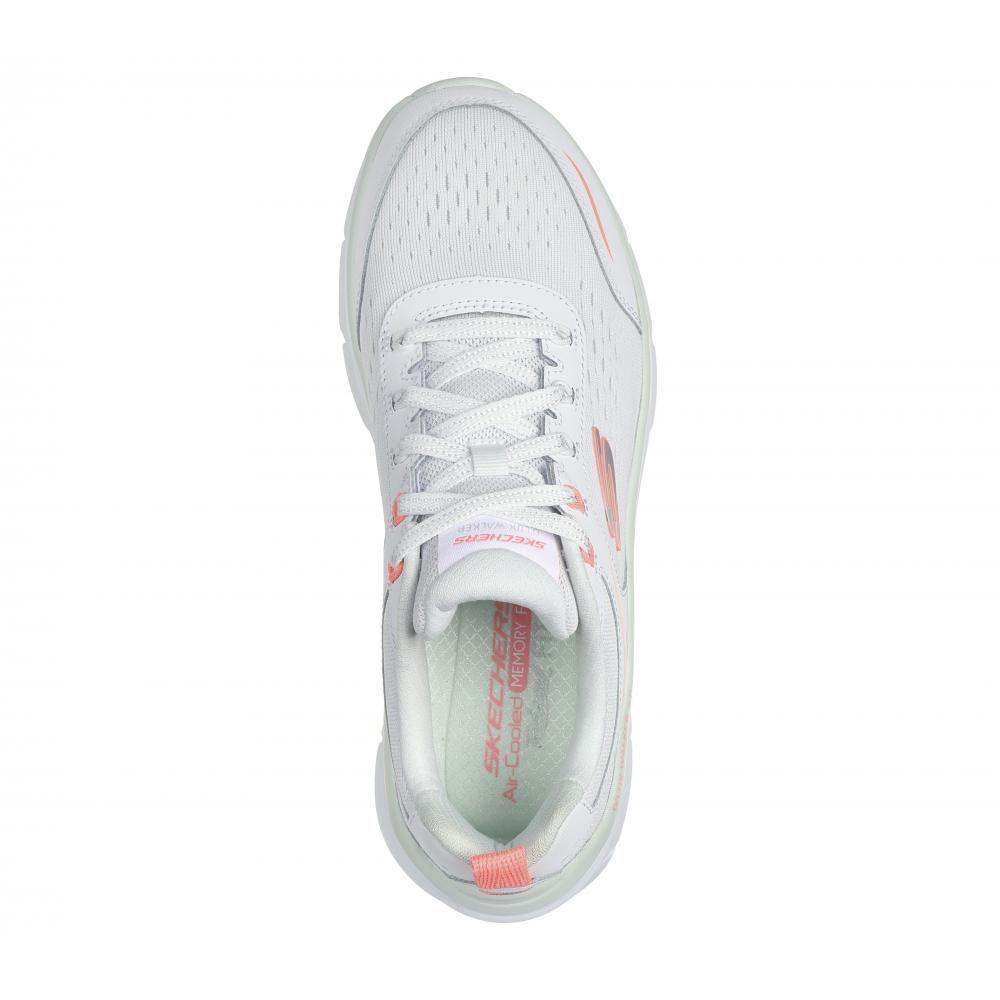 Zapatilla Mujer D'Lux Walker 2.0 Daisy Doll Blanco Skechers-1