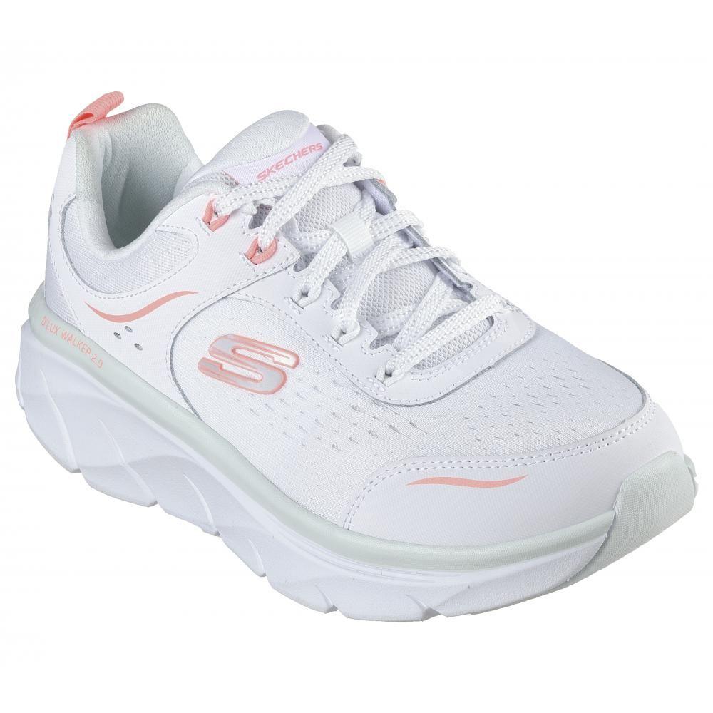 Zapatilla Mujer D'Lux Walker 2.0 Daisy Doll Blanco Skechers-4