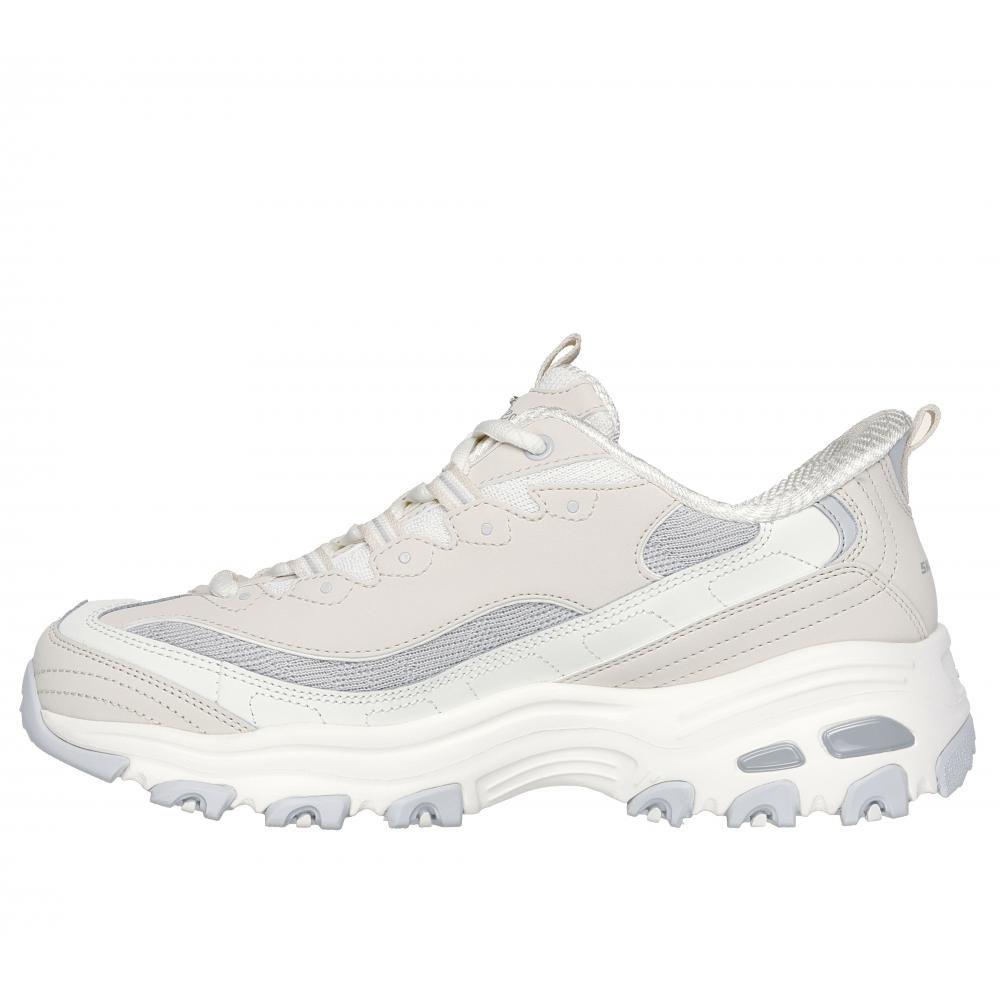 Zapatilla Mujer D'LitesSmooth Nostalgia Beige Skechers-3