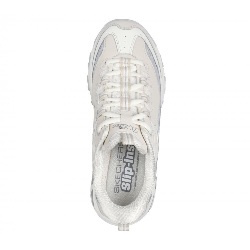 Zapatilla Mujer D'LitesSmooth Nostalgia Beige Skechers-1