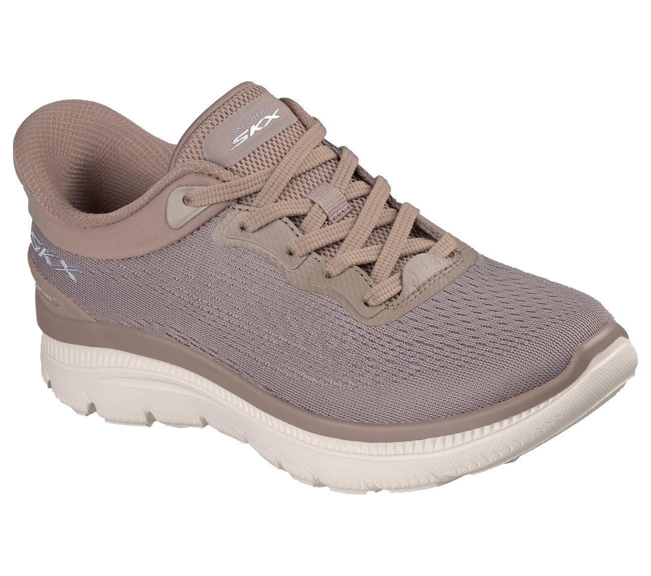 Zapatillas Mujer Slip-ins Summits Plus Gris Skechers-3