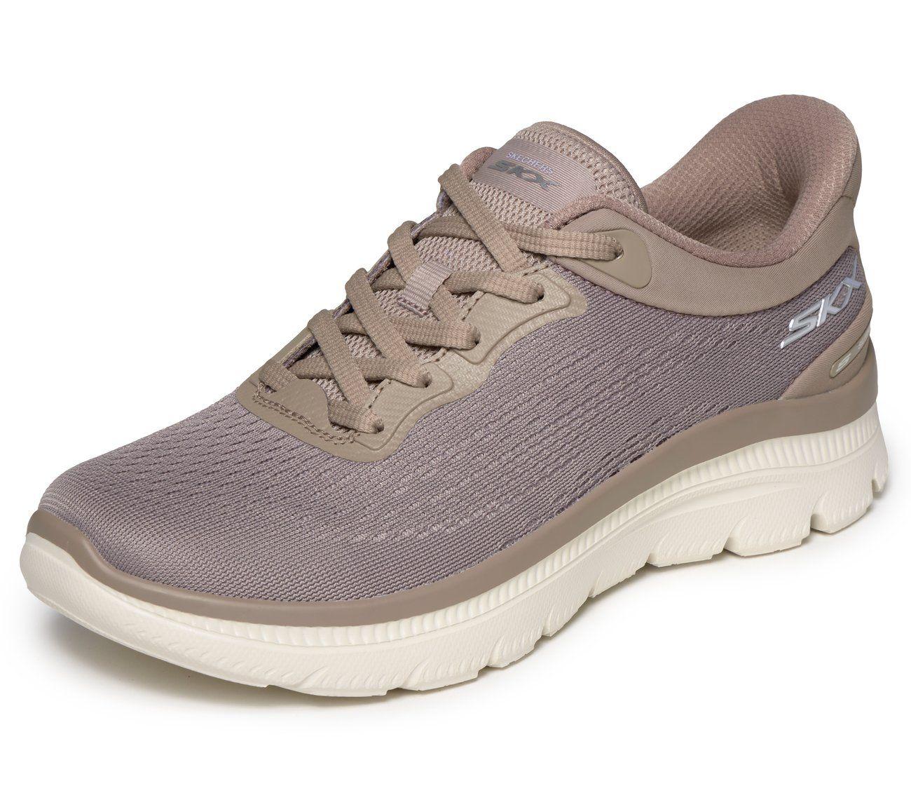 Zapatillas Mujer Slip-ins Summits Plus Gris Skechers-4