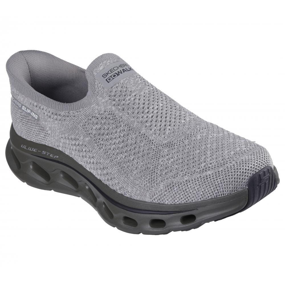 Zapatilla Hombre Skechers Slip-ins: Go Walk Glide Gris-4