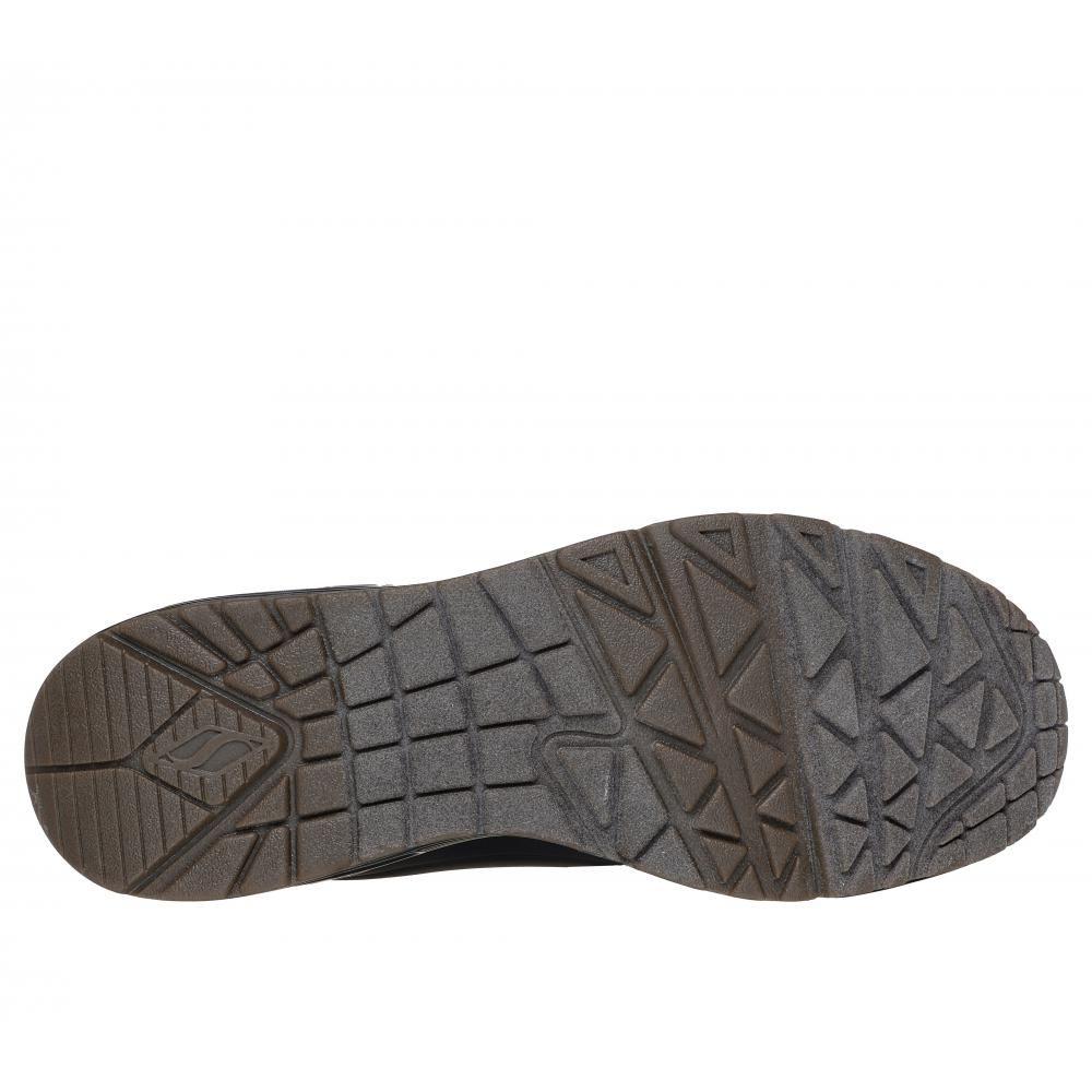 Zapatilla Hombre Uno Suited On Air Negro Skechers-2