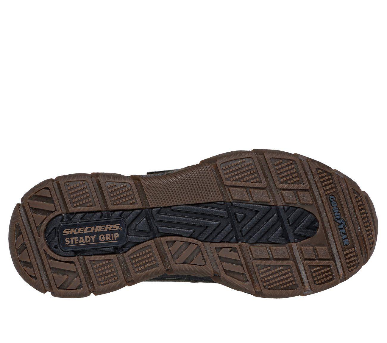 Botines Hombre Slip-ins Respected Swamper Café OL Skechers-2