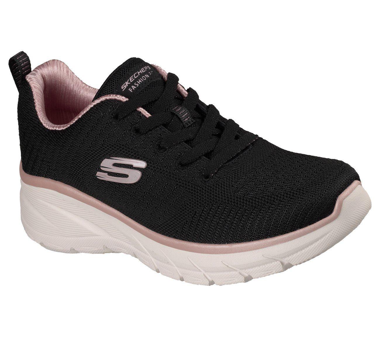 Zapatillas Mujer Fashion Fit 2.0 Negro Skechers-3