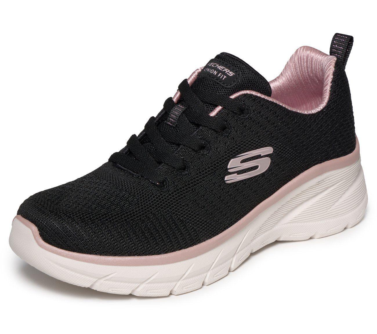 Zapatillas Mujer Fashion Fit 2.0 Negro Skechers-4