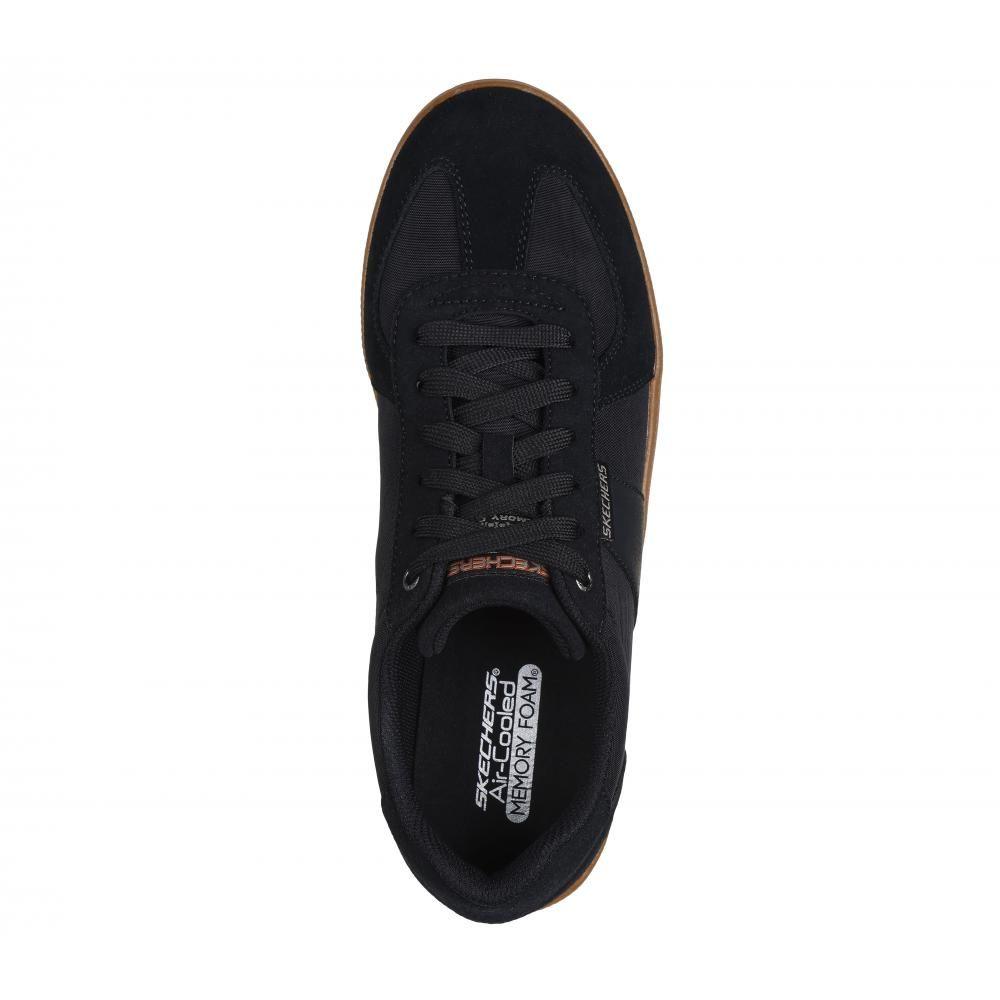 Zapatilla Hombre Placer Camilo Negro Skechers-1