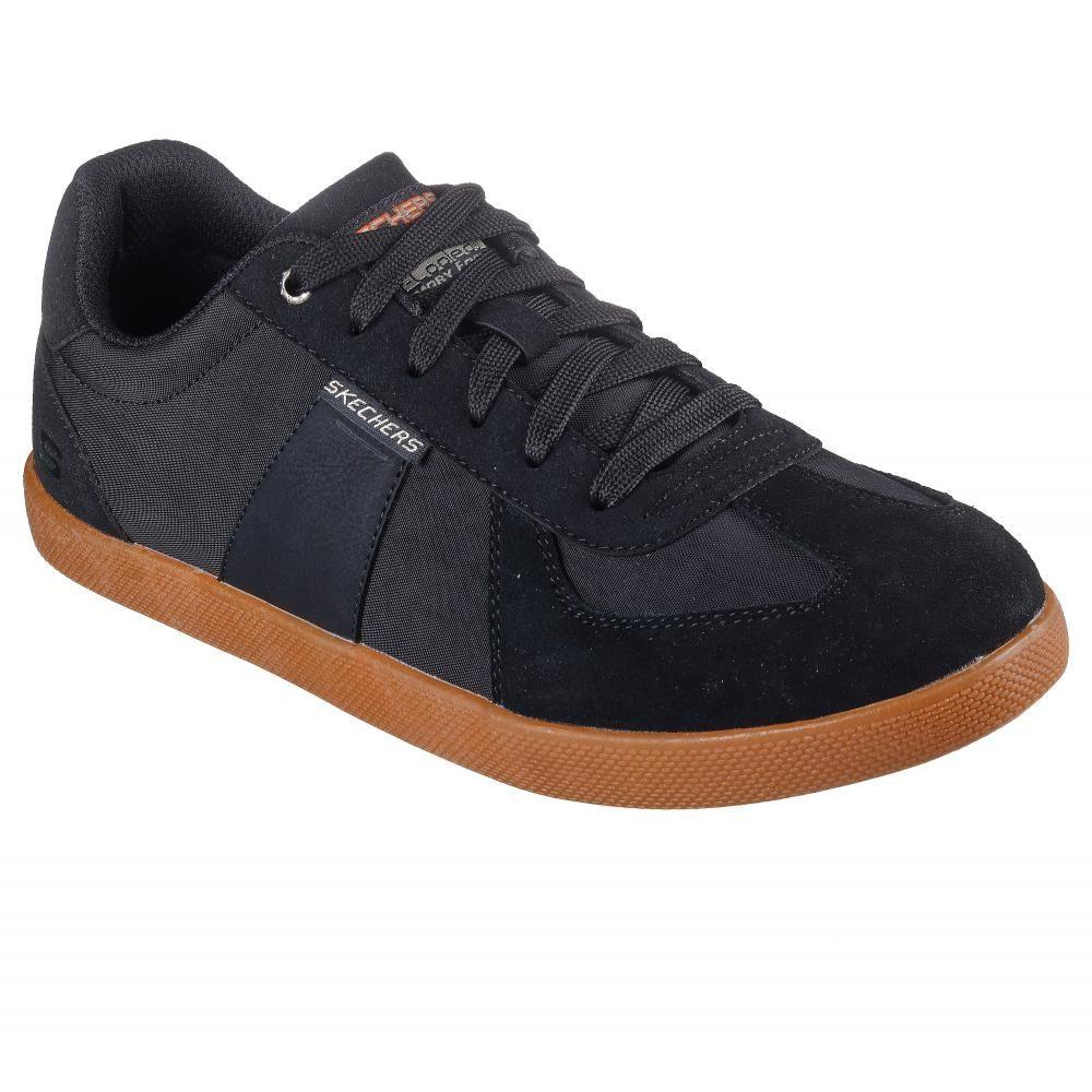 Zapatilla Hombre Placer Camilo Negro Skechers-4
