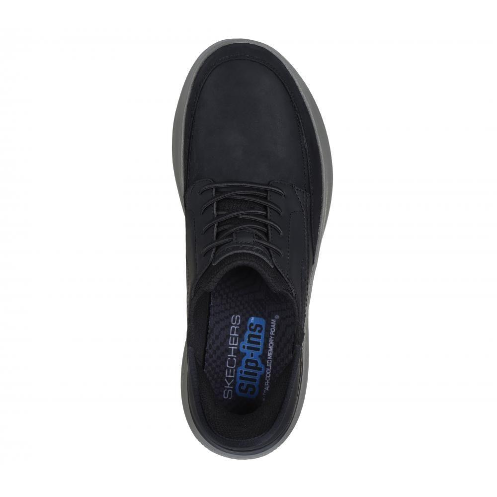 Zapatos Hombre Slipins RelaxedFit HastingRory Negro Skechers-1