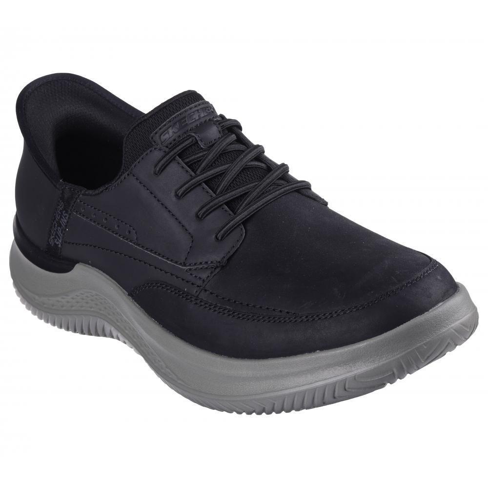 Zapatos Hombre Slipins RelaxedFit HastingRory Negro Skechers-4