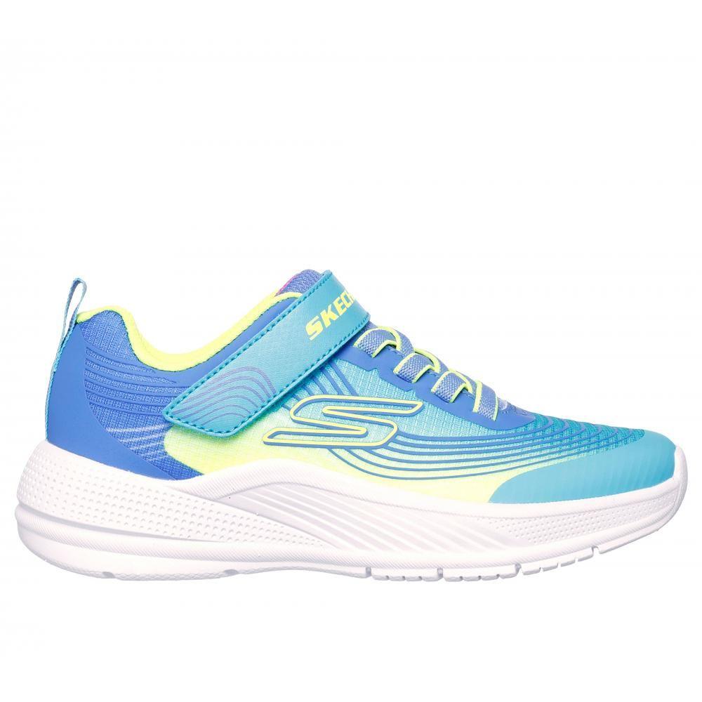 Zapatilla Niña Microspec Advance Turquesa Skechers-0