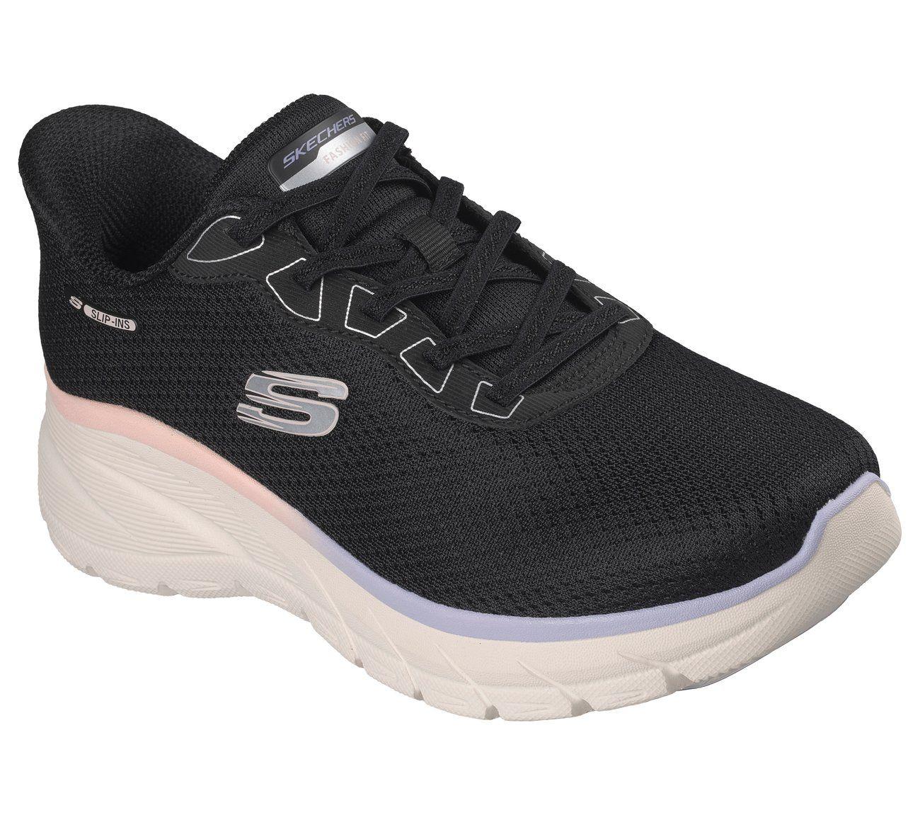 Zapatillas Mujer Slip-ins Fashion Fit 2.0 Negro Skechers-3