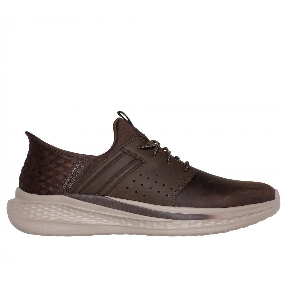 Zapato Hombre Skechers Slip-ins: Slade B Café-0