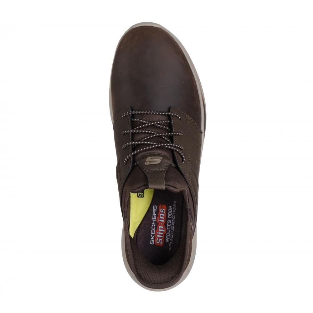 Zapato Hombre Skechers Slip-ins: Slade B Café-1